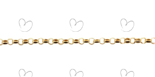 Pulseira Malha Portuguesa 19cm Fina Ouro 18k