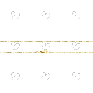 Corrente Groumet Fininha Masculina Ouro 18k