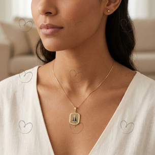 Pingente Tela Vazada Nossa Senhora Ouro 18k
