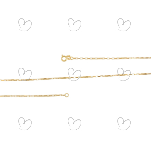 Corrente Cartier Alongada 60cm Ouro 18k