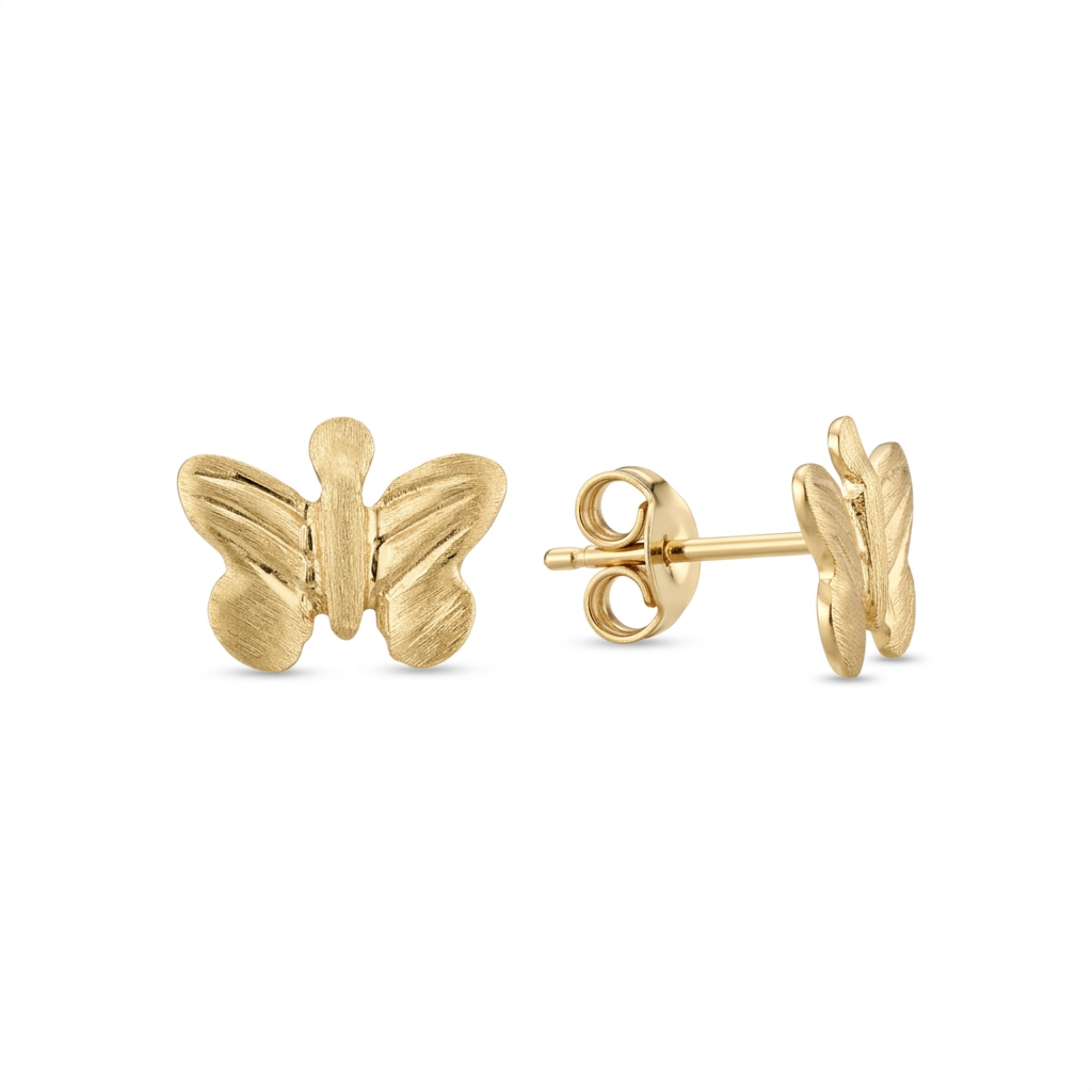 Brinco Borboleta Ouro 18k