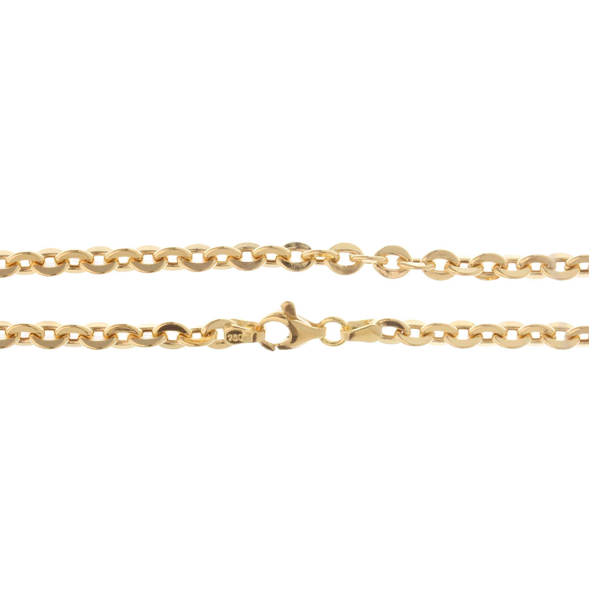 Corrente Bailarina Grossa Ouro 18k