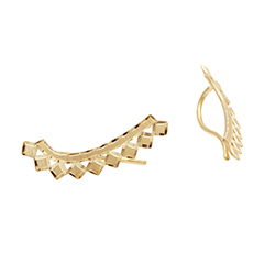 Brinco de Ouro Ear Cuff